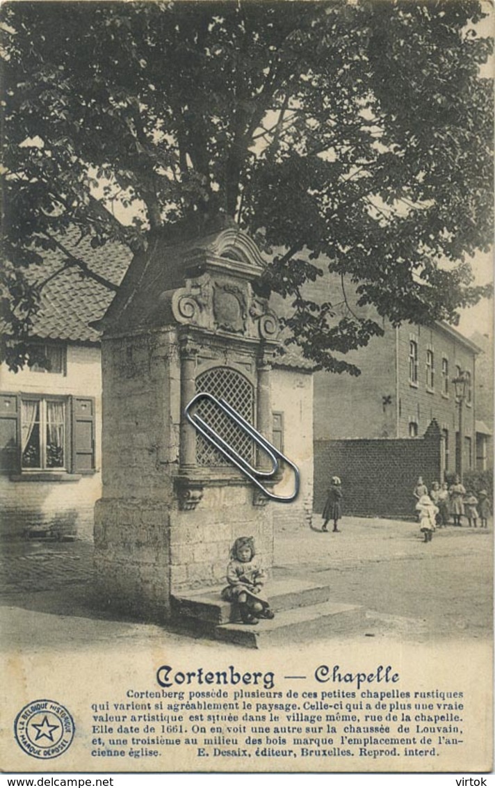 KORTENBERG- CORTENBERG :  Chapelle  ( Geschreven 1912 Met Zegel ) - Kortenberg