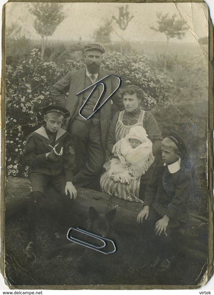 KORTENBERG- CORTENBERG :  1914 :  Familie Foto  (  Zie Scans Voor Detail ) - Kortenberg