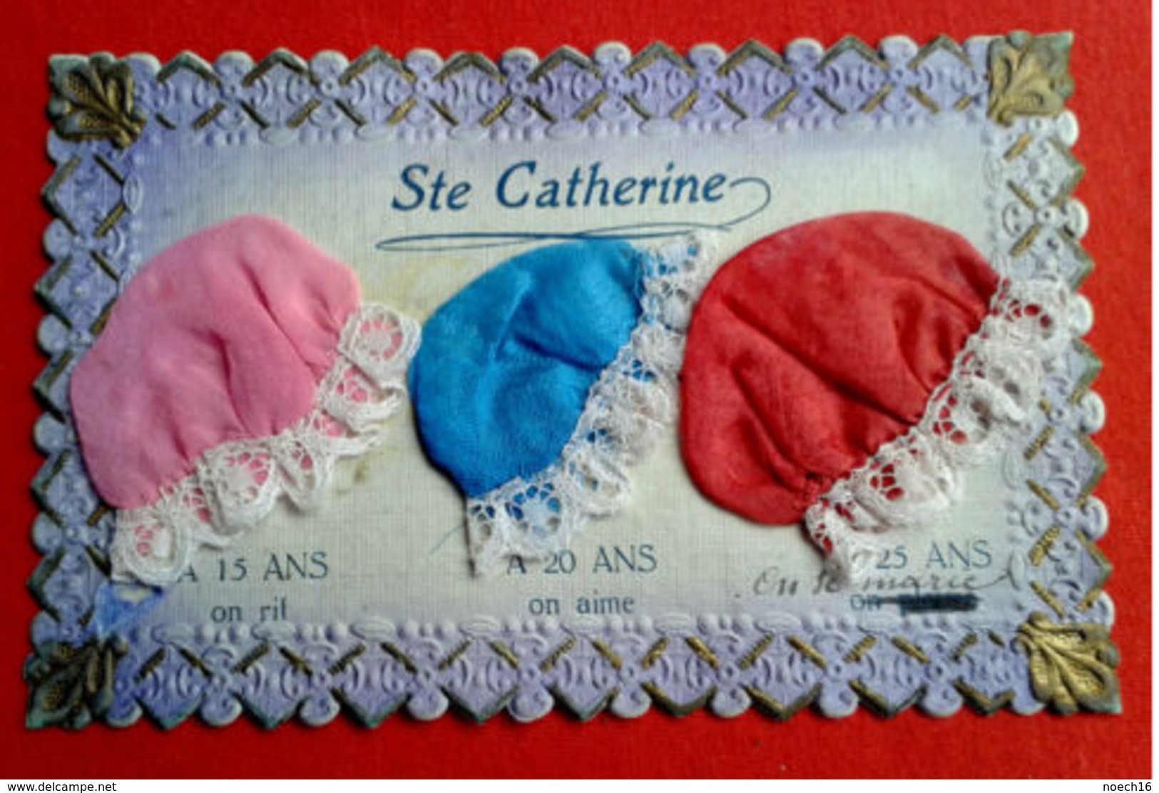 CPA Fantaisie "Bonnets Sainte Catherine" - Saint-Catherine's Day