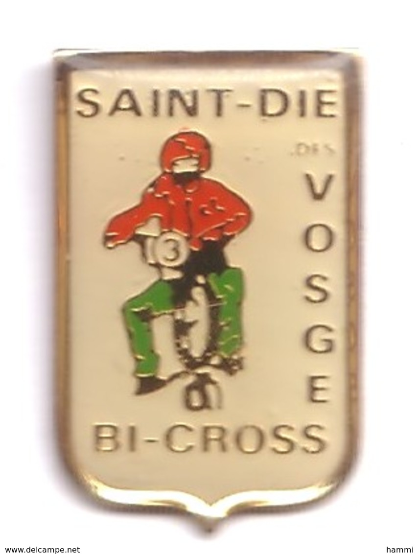 TT07 Pin's Vélo Cyclisme Bi-cross Saint Dié Des Vosges Achat Immédiat - Cyclisme