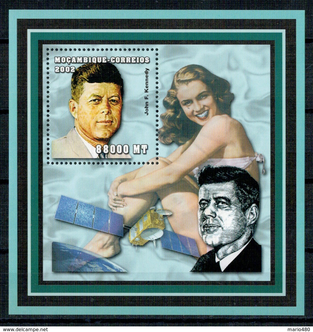 MOCAMBIQUE   2002    JOHN F. KENNEDY     1  SHEETS  MNH** - Mozambico