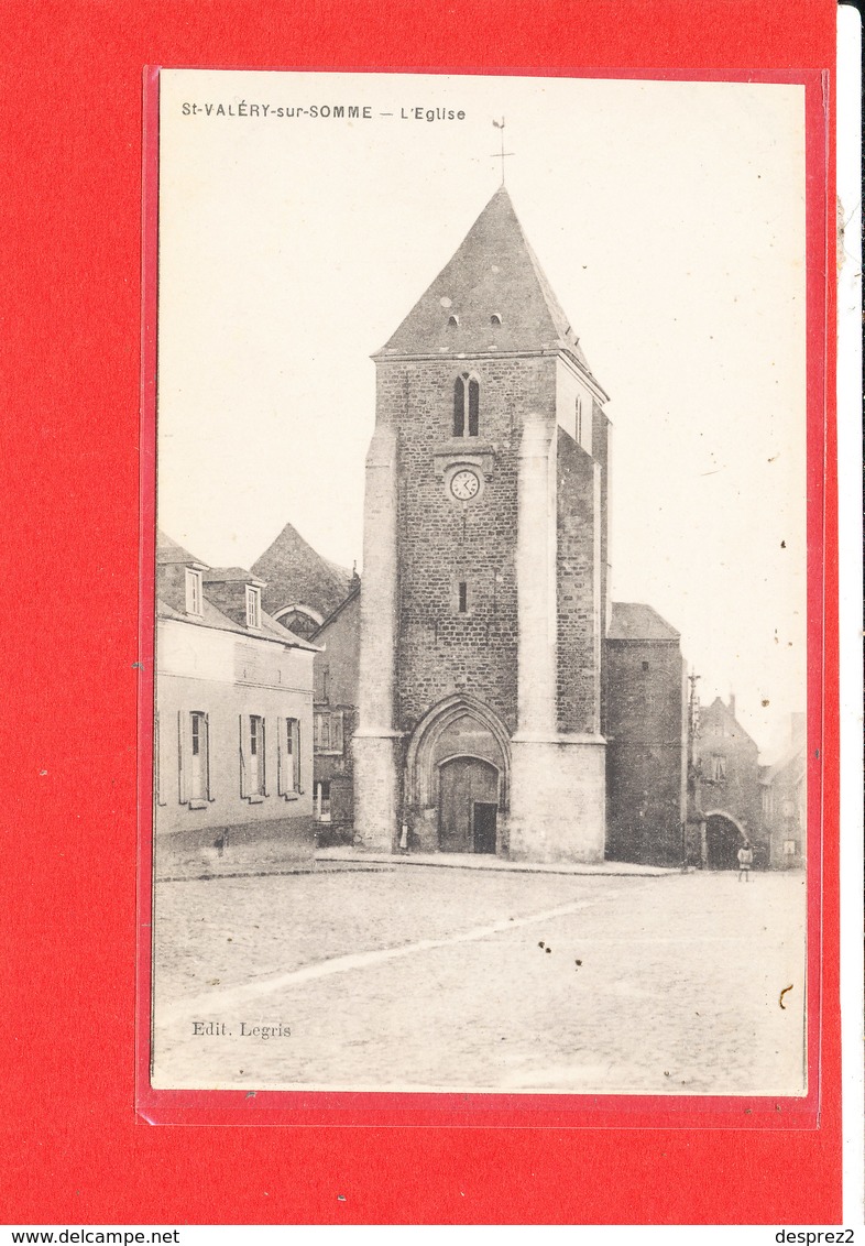 80 SAINT VALERY Cpa L ' Eglise      Edit Legris - Saint Valery Sur Somme