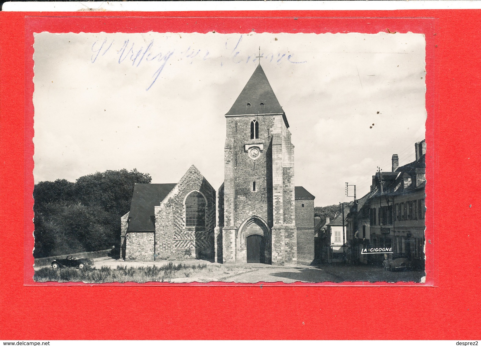 80 SAINT VALERY Cpsm L ' Eglise Edit La Cigogne * Format 14 Cm X 9 Cm - Saint Valery Sur Somme