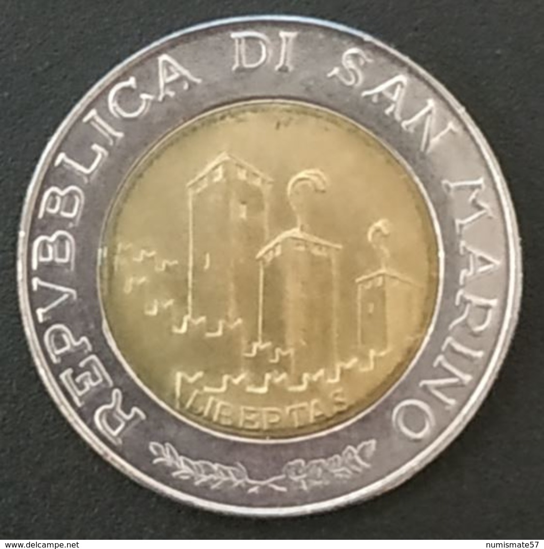 SAINT MARIN - SAN MARINO - 500 LIRE 1993 - KM 301 - Saint-Marin