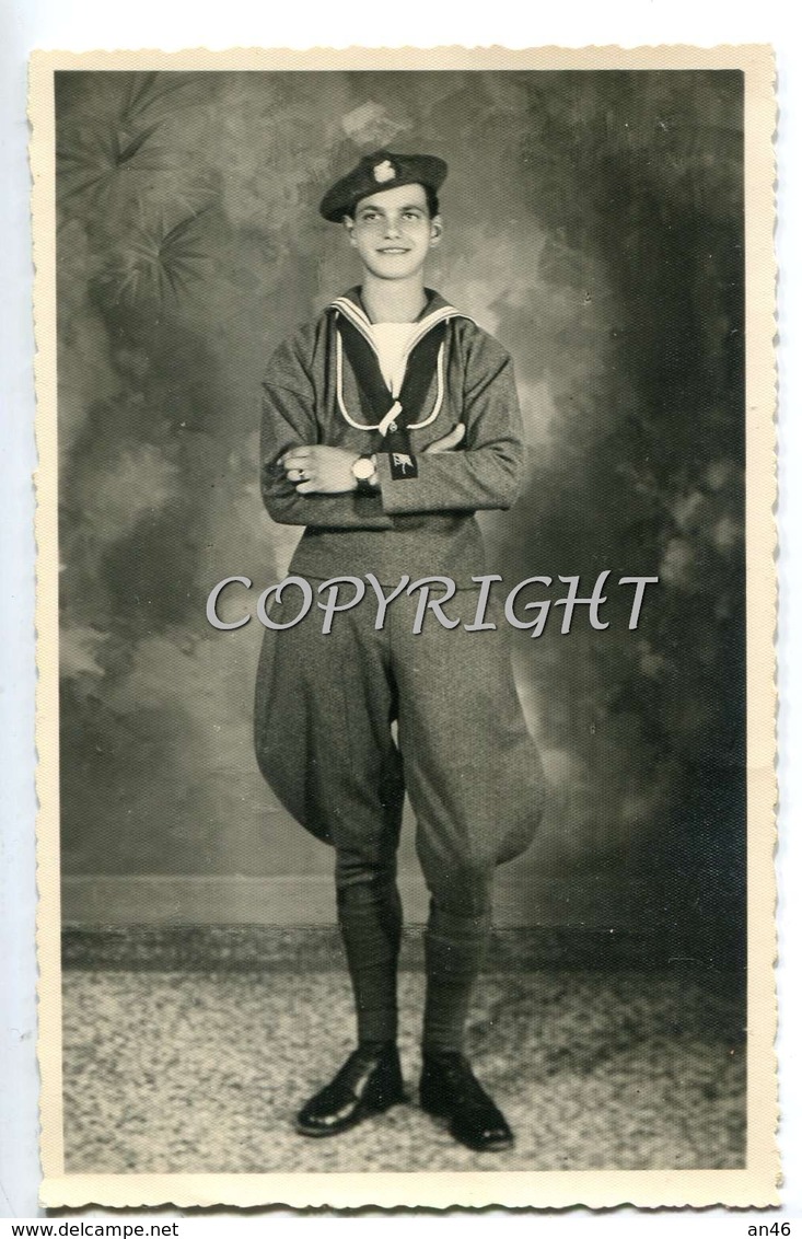 POLA 5-8-1943-MARINAIO CON LA SUA CARATTERISTICA UNIFORME-ORIGINALE AL 100%2 SCANN- - Characters