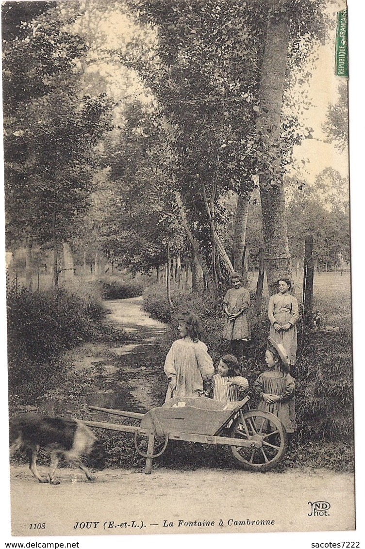 JOUY -  FONTAINE à CAMBRONNE - - Jouy