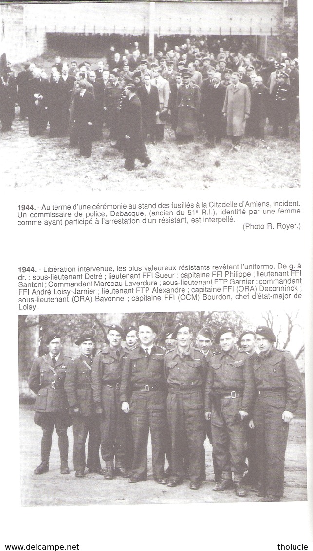 Le Courrier Picard-1944-René Vérard-Résistance-Amiens-Abbeville-Somme-224 P+28 P Photos-fac-Similé-Table Des Matières - Picardie - Nord-Pas-de-Calais