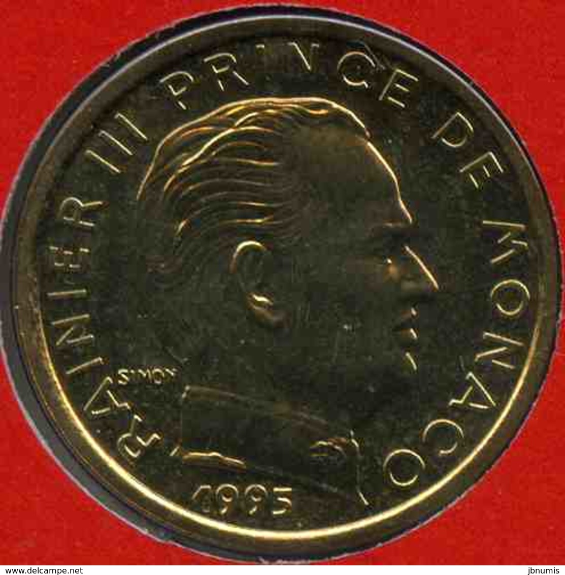 Monaco 10 Centimes 1995 BU GAD 146 KM 142 - 1960-2001 Nouveaux Francs