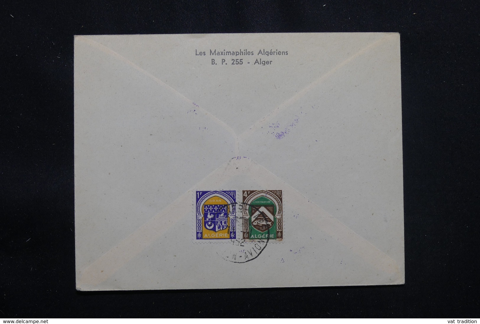 ALGÉRIE - Enveloppe 1er Vol Ligne Alger / El Goléa /Adrar /Aoulef / Tamanrasset Du 11 Novembre 1952 - L 57025 - Covers & Documents