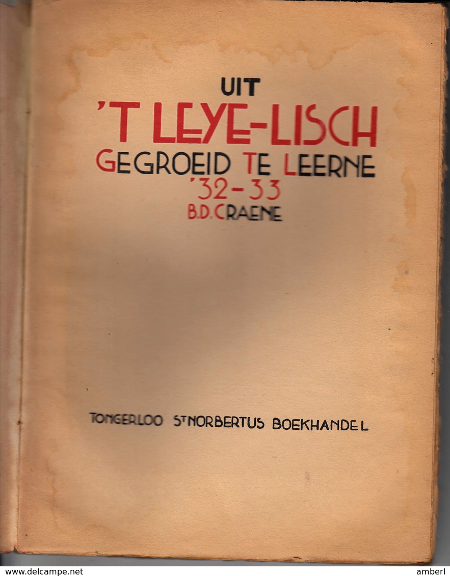 Leerne B. De Craene 3 Dichtbundels Leye Rimpelen, Leye Lisch, De Wording Der Dagen - Poetry