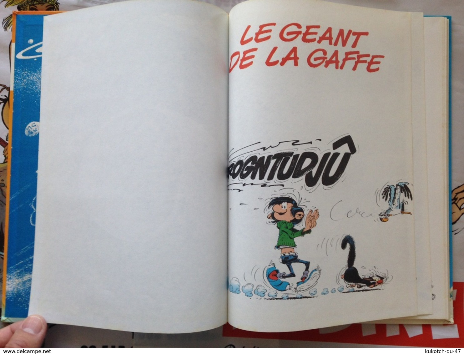 BD Gaston - Le Géant De La Gaffe - Franquin (1983) - Gaston