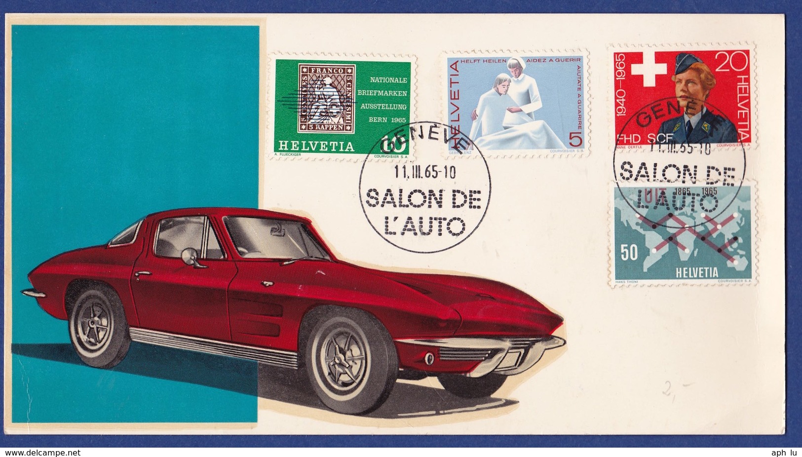 Salon De L'auto 1965 (br9347) - Briefe U. Dokumente