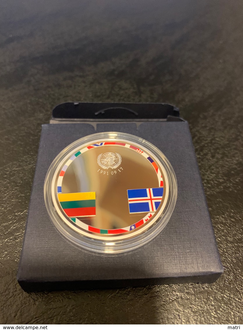 Lithuania Lithuania 20 Euro 2016 "Consolidation Of Independence" Silver PROOF - Lithuania