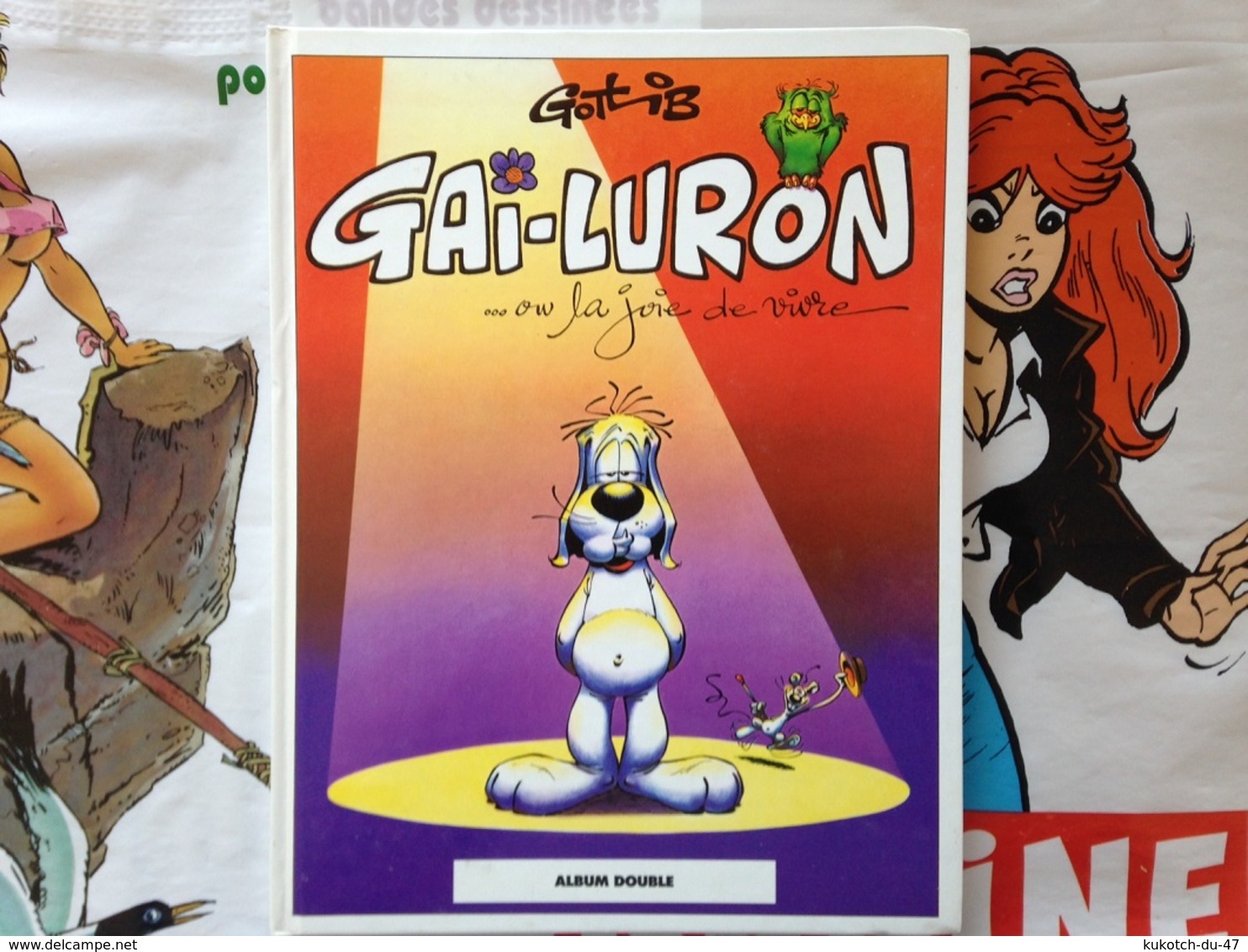 BD Gai-Luron - Tome 1 Et 2 - Gotlib (1993) - Double-album - Gai-Luron