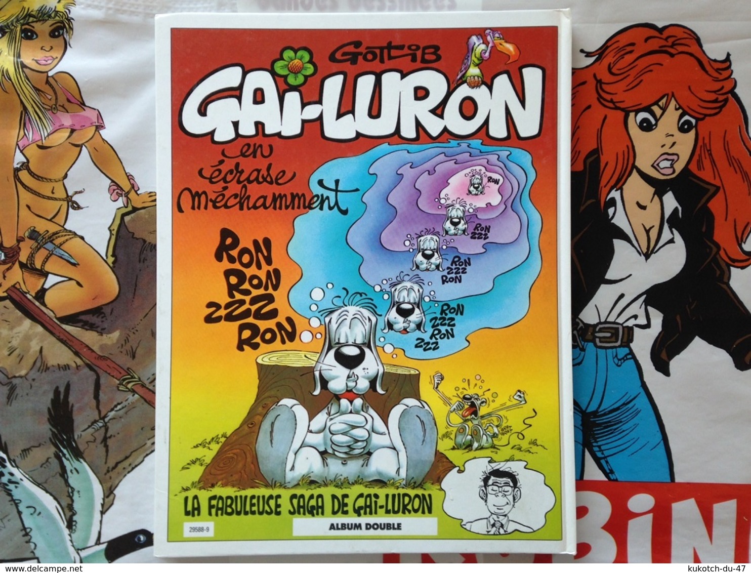 BD Gai-Luron - Tome 1 et 2 - Gotlib (1993) - Double-album