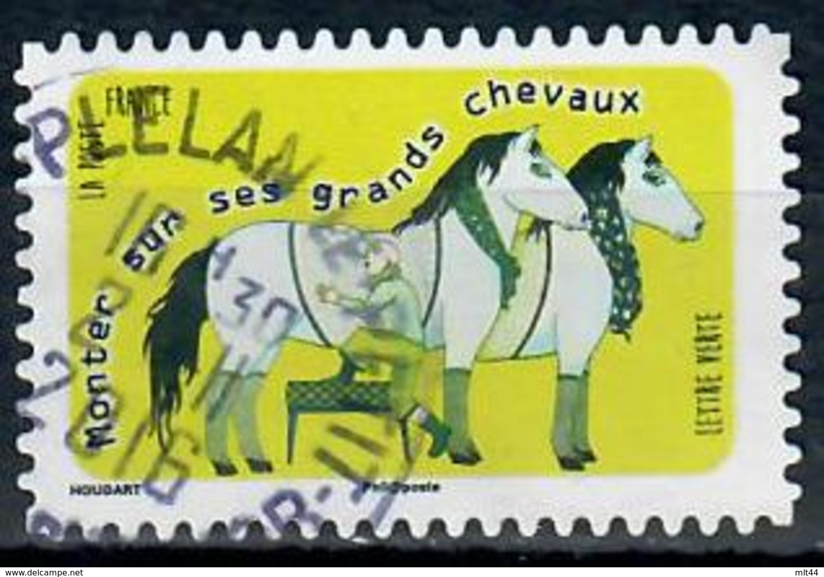 Yt Aa1322-1  Monter Sur Ses Grands Chevaux Cachet Rond - Oblitérés