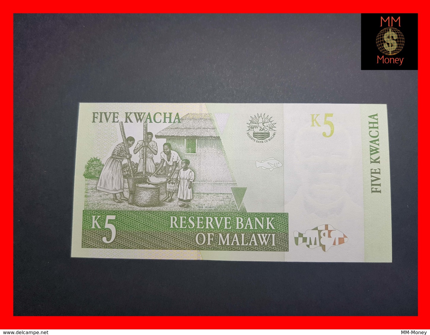 MALAWI 5 Kwacha 1.7.1997  P. 36 A  UNC - Malawi