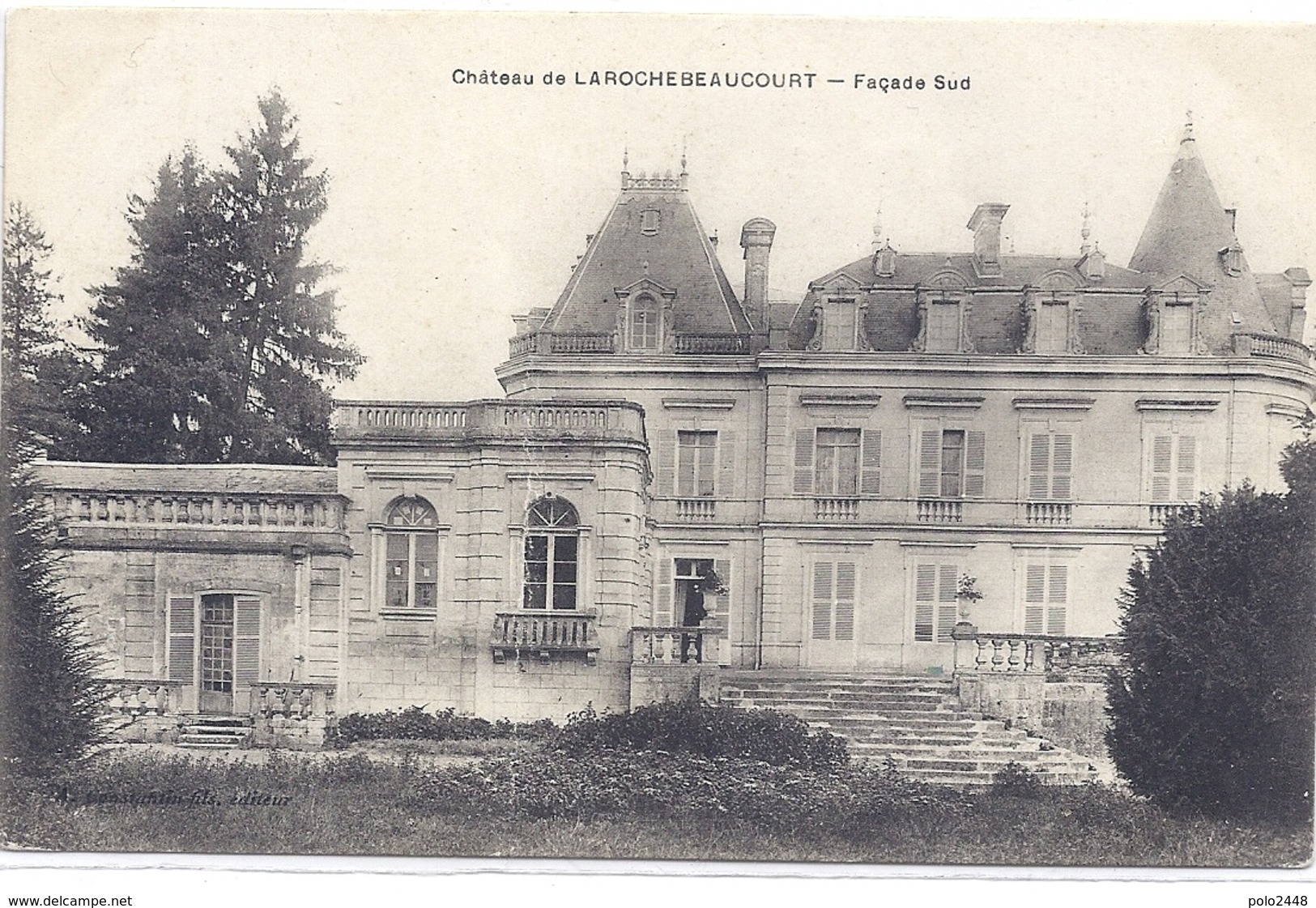 CPA - Larochebeaucourt -  Le Château ( Façade Sud ) - Sonstige & Ohne Zuordnung