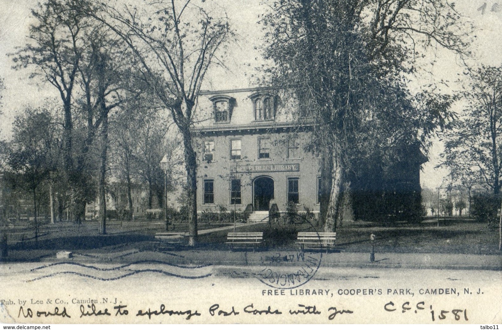 Camden - Free Library, Cooper's Park - Camden