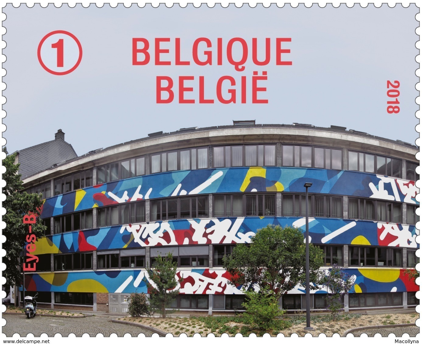 4770/74** Streetart België 2018 / Un Zoom Sur Le Street Art Belge (5 Timbres)** MNH Postfrisch - Neufs