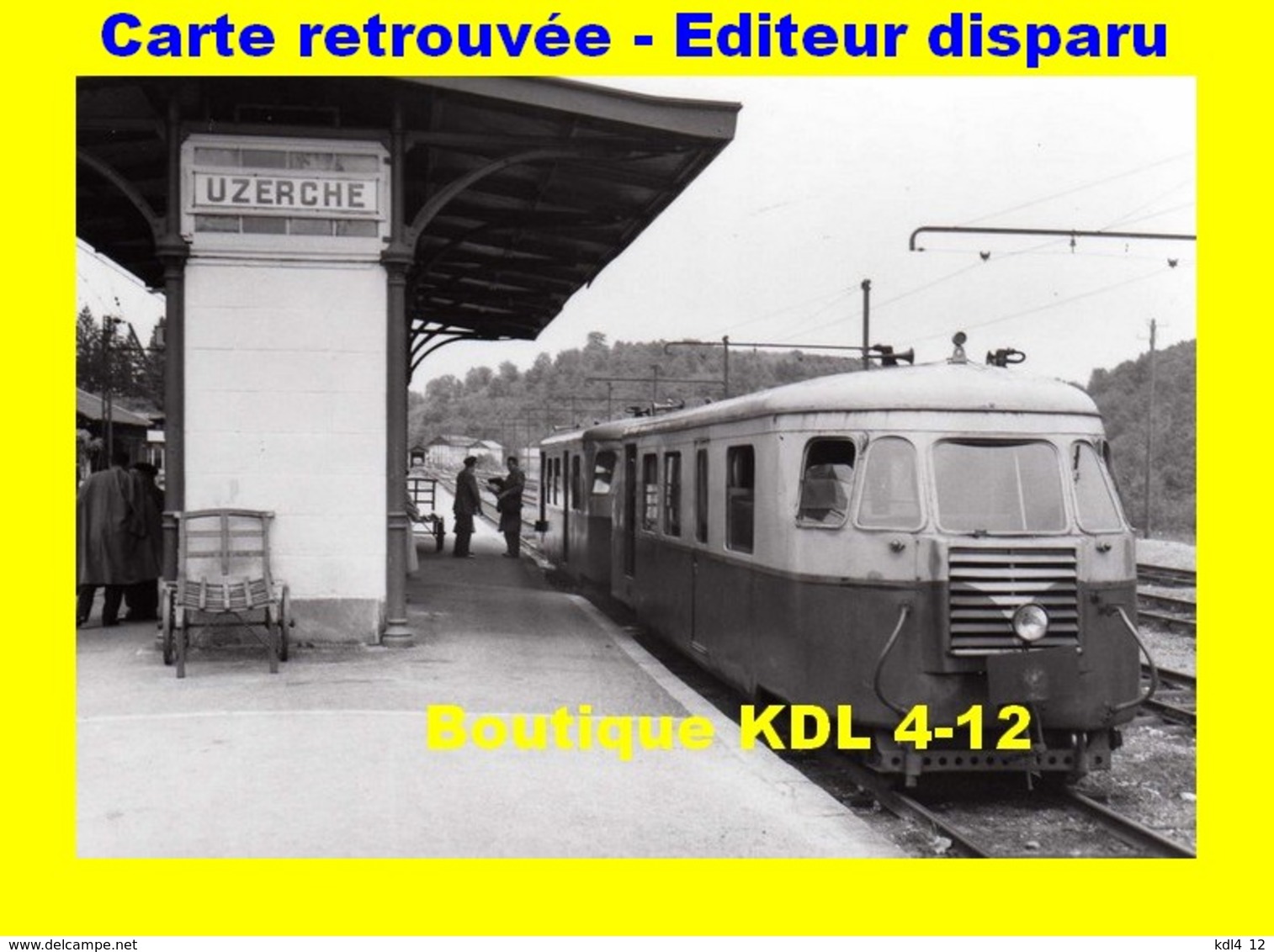 BVA 648-11 - Autorail Billard En Gare - UZERCHE - Corrèze - POC - Uzerche