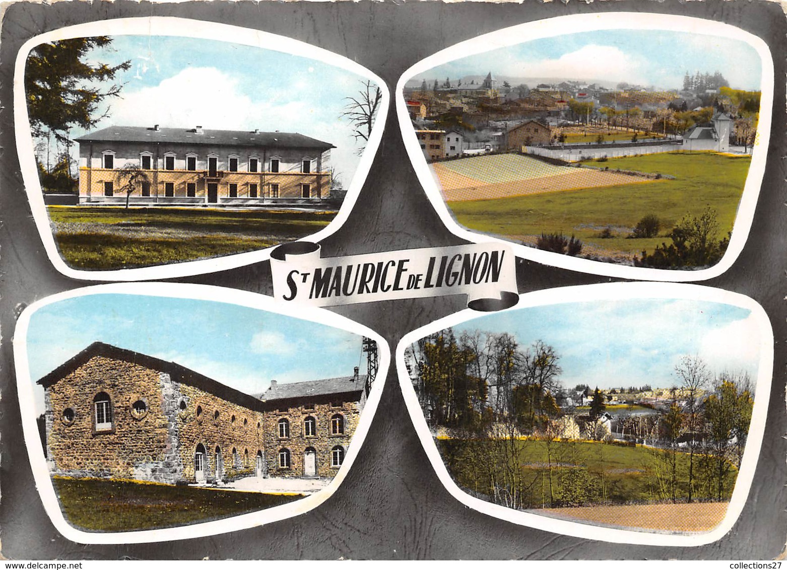 43-SAINT-MAURICE-DE-LIGNON- MULTIVUES - Yssingeaux