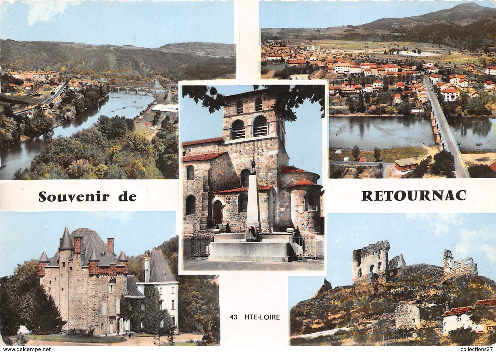 43-RETOURNAC- MULTIVUES - Retournac