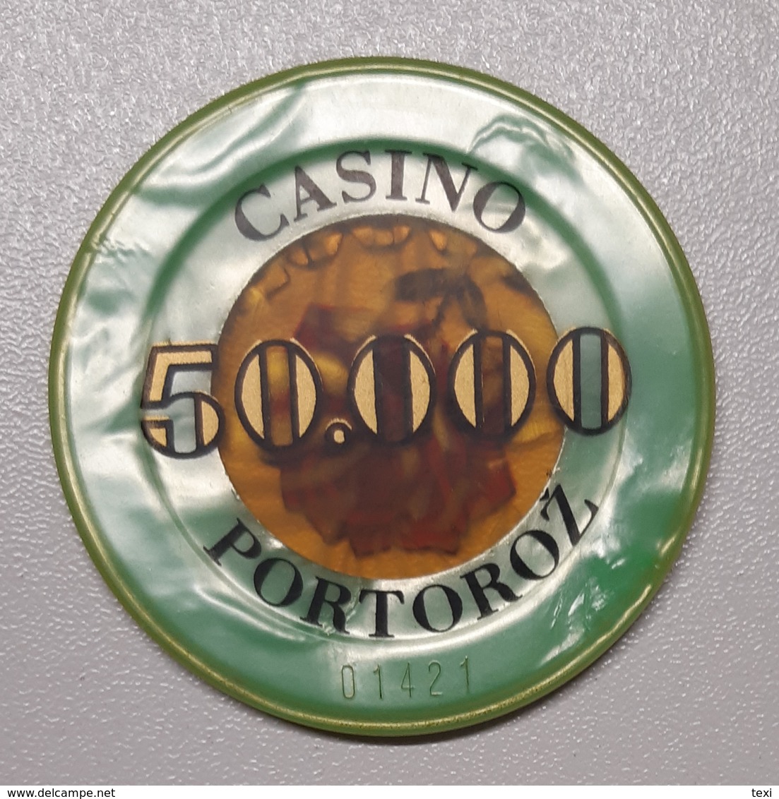 TOKEN SLOVENIA CASINO PORTOROZ  50000 - Casino