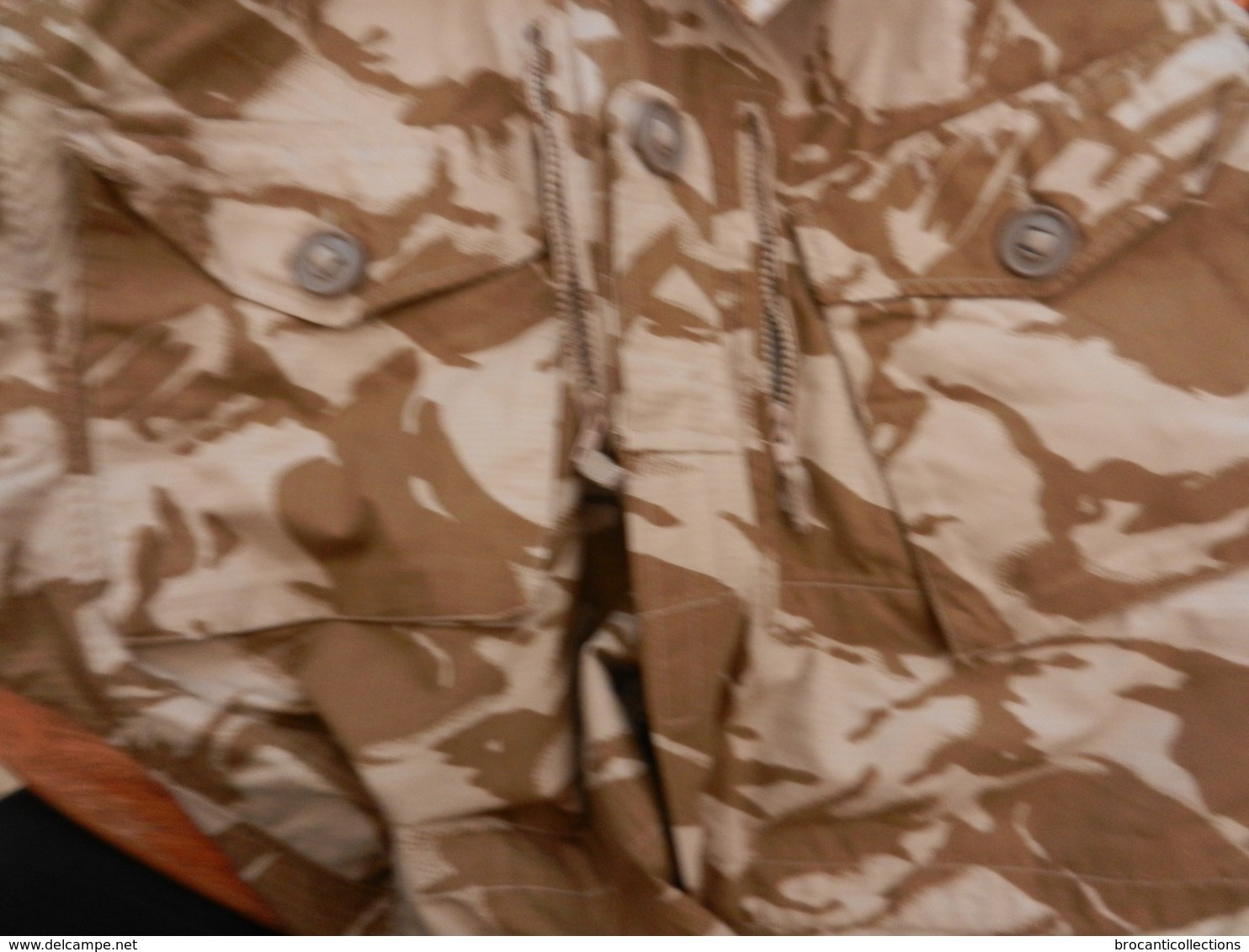 Veste militaire camouflée désert - Air soft - paintball - chasse