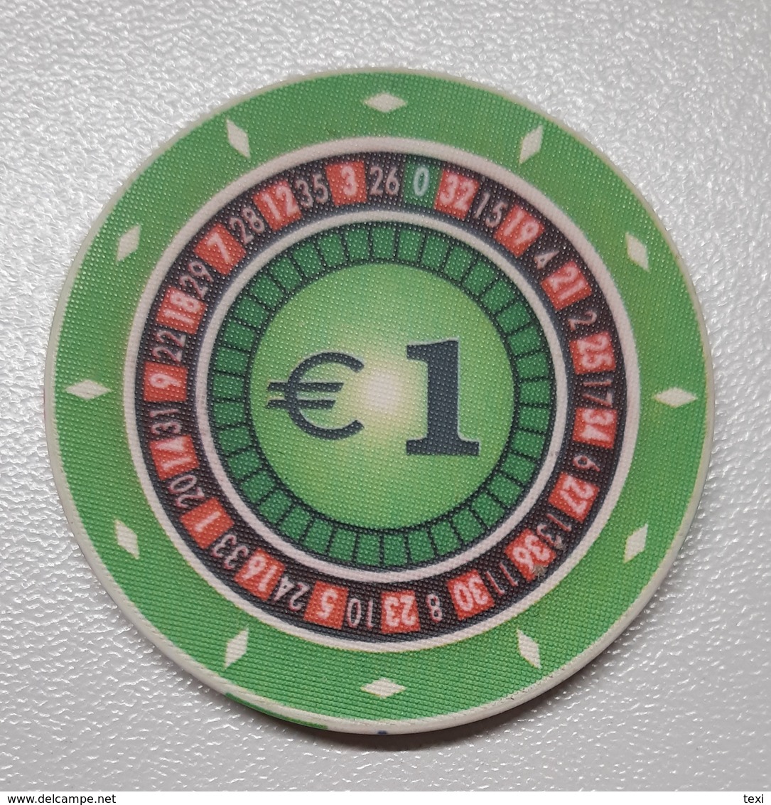 TOKEN SLOVENIA CASINO HIT KRANJSKA GORA 1 EUR - Casino