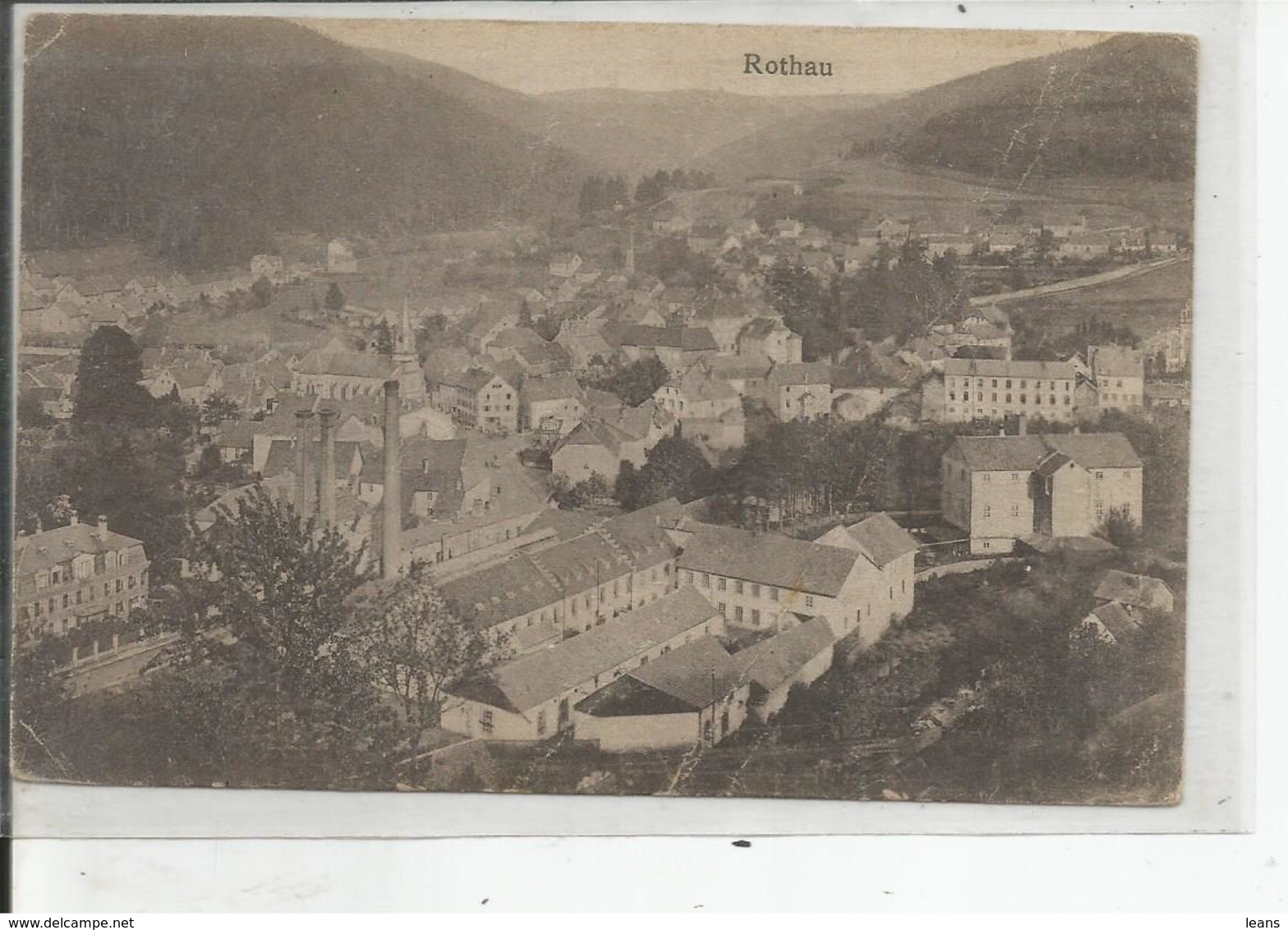 ROTHAU  Vue Générale  + QU ETAT !!! - Rothau