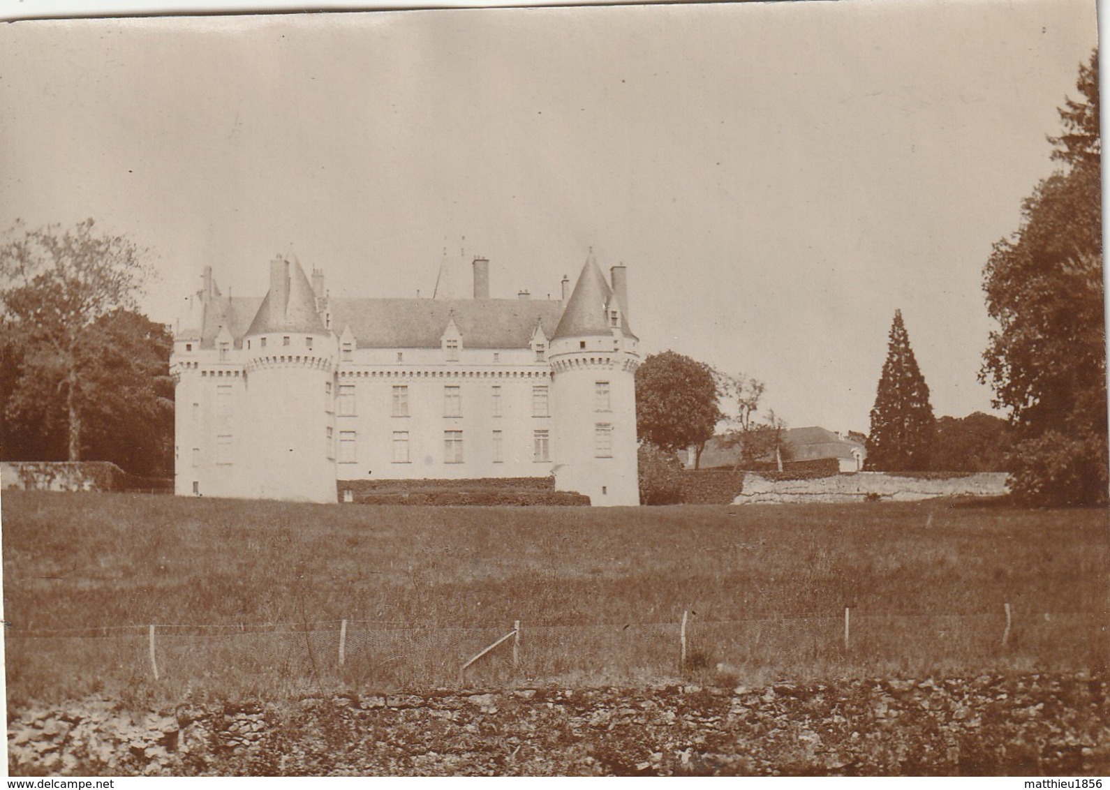 Photo 1905 LUCHE-PRINGE - Le Château De Gallerande (A219, Ww1, Wk 1) - Luche Pringe