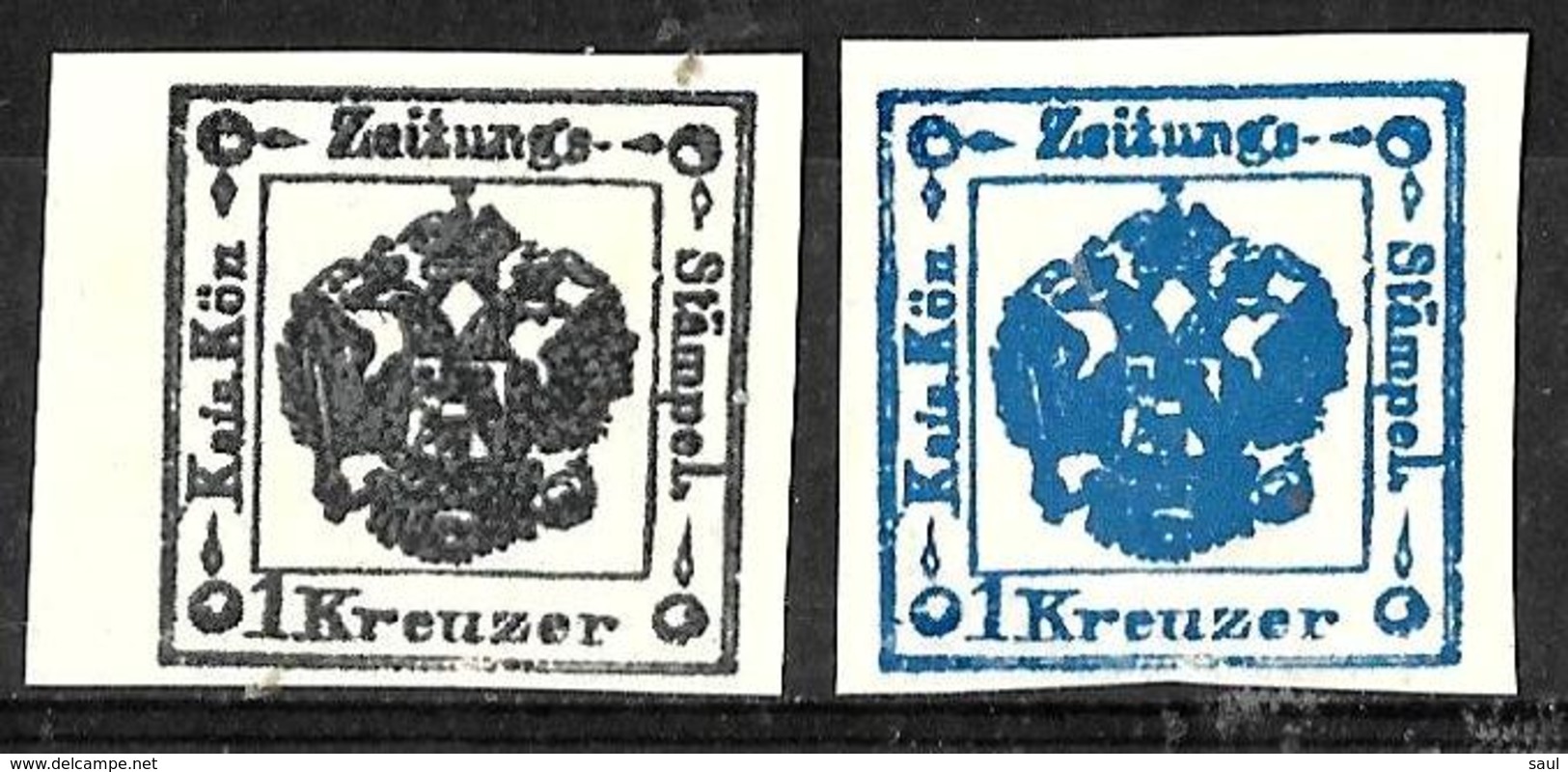 157 - AUSTRIA - AUTRICHE - 1850 - FORGERIES, FALSES, FAKES, FAUX, FALSOS, FALSCHEN - Non Classés