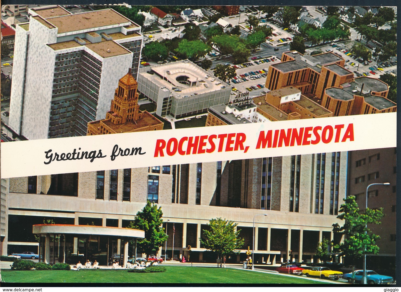 °°° 19678 - USA - MN - GREETINGS FROM ROCHESTER - 1990 With Stamps °°° - Rochester