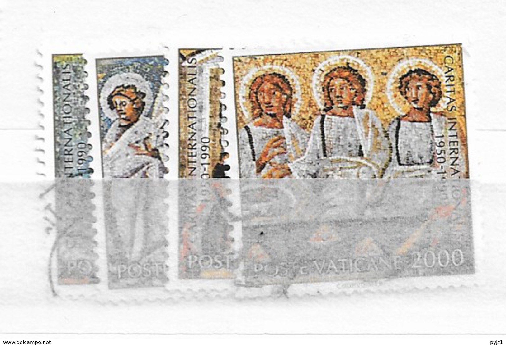 1990 USED Vaticano Mi 102-5 - Used Stamps