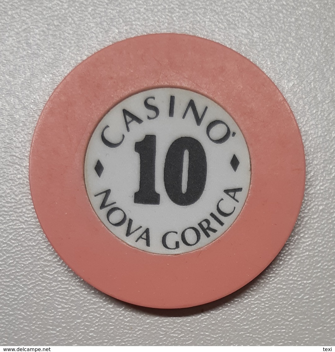 TOKEN JETON SLOVENIA  CASINO Nova Gorica 10 - Casino