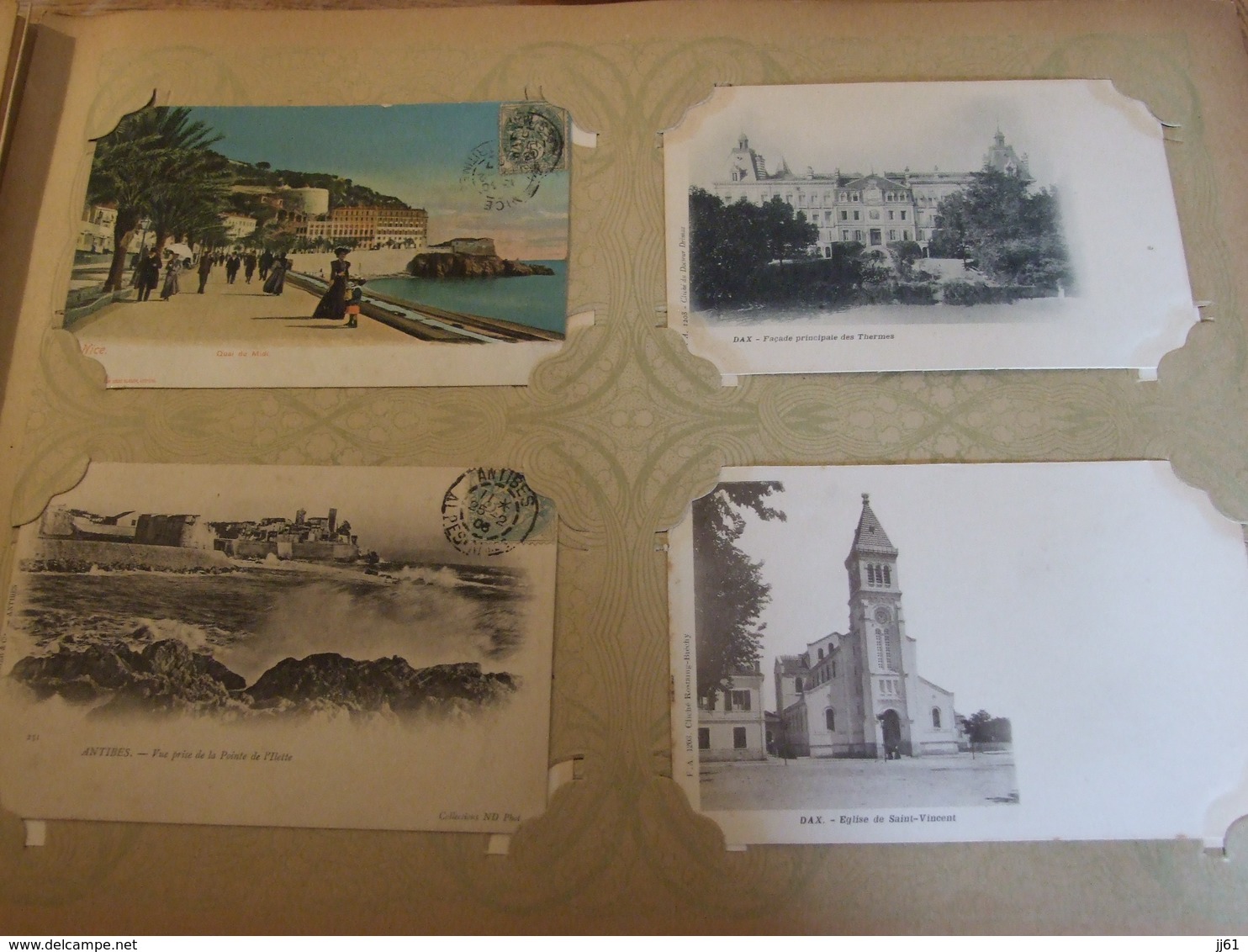 ALBUM DE 439 CARTES POSTALES VILLES VILLAGES SCENES DE BORDS DE MER VUES DIVERS BORDS DE FLEUVES CANAUX TYPES 120 SCAN