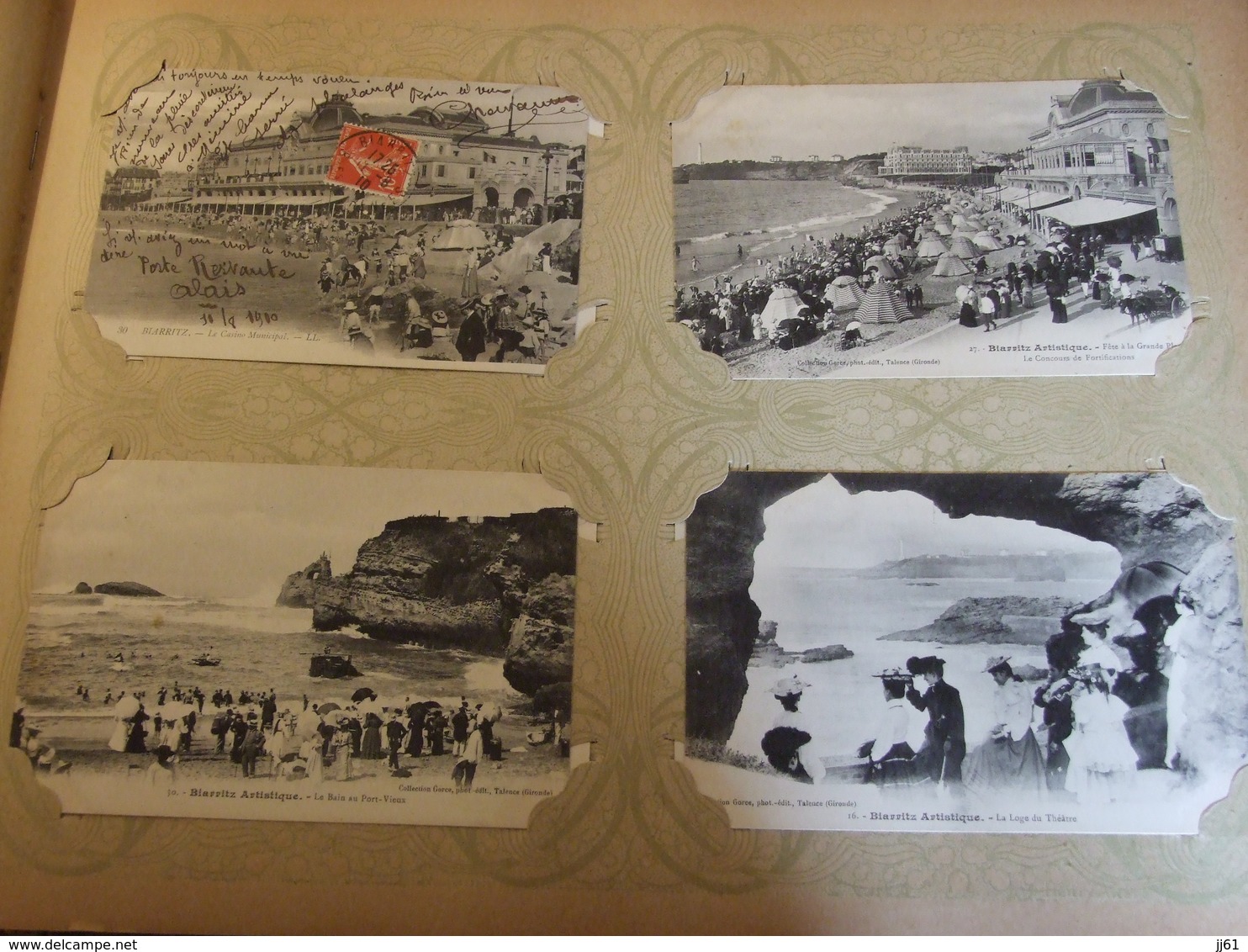 ALBUM DE 439 CARTES POSTALES VILLES VILLAGES SCENES DE BORDS DE MER VUES DIVERS BORDS DE FLEUVES CANAUX TYPES 120 SCAN