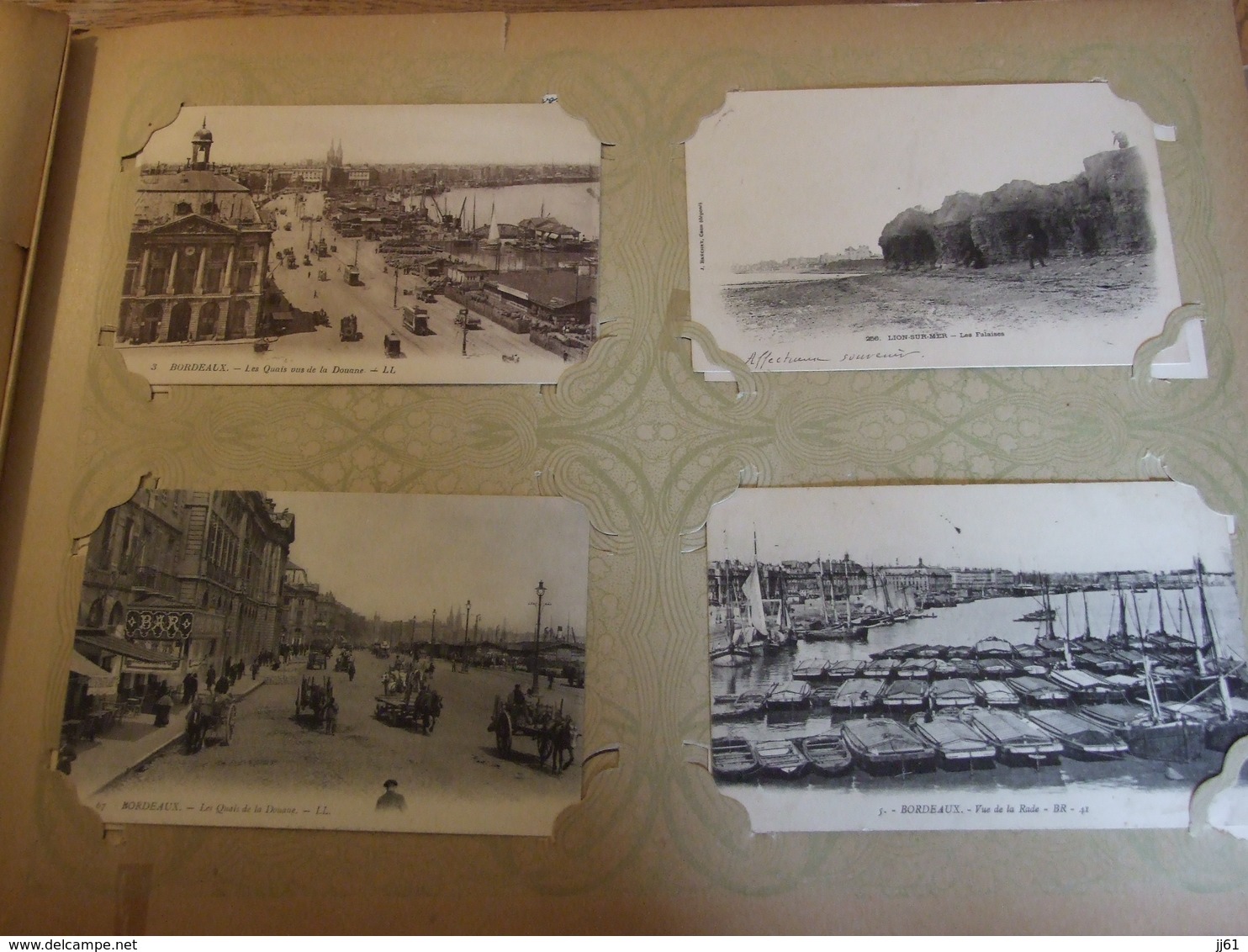 ALBUM DE 439 CARTES POSTALES VILLES VILLAGES SCENES DE BORDS DE MER VUES DIVERS BORDS DE FLEUVES CANAUX TYPES 120 SCAN