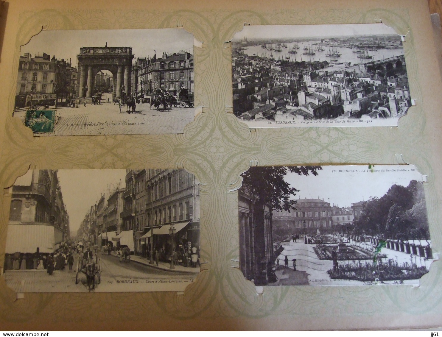 ALBUM DE 439 CARTES POSTALES VILLES VILLAGES SCENES DE BORDS DE MER VUES DIVERS BORDS DE FLEUVES CANAUX TYPES 120 SCAN