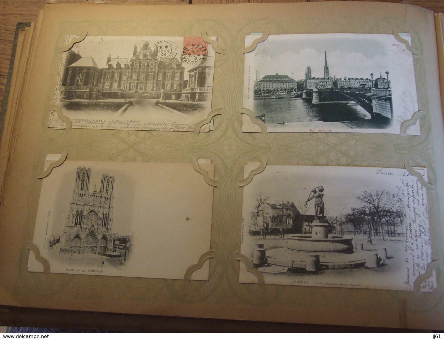 ALBUM DE 439 CARTES POSTALES VILLES VILLAGES SCENES DE BORDS DE MER VUES DIVERS BORDS DE FLEUVES CANAUX TYPES 120 SCAN