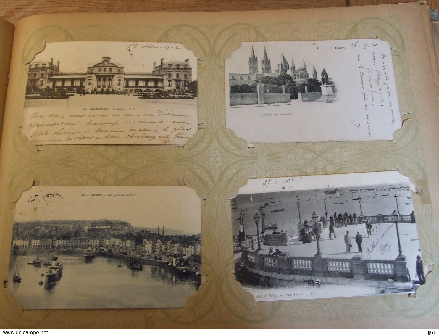 ALBUM DE 439 CARTES POSTALES VILLES VILLAGES SCENES DE BORDS DE MER VUES DIVERS BORDS DE FLEUVES CANAUX TYPES 120 SCAN