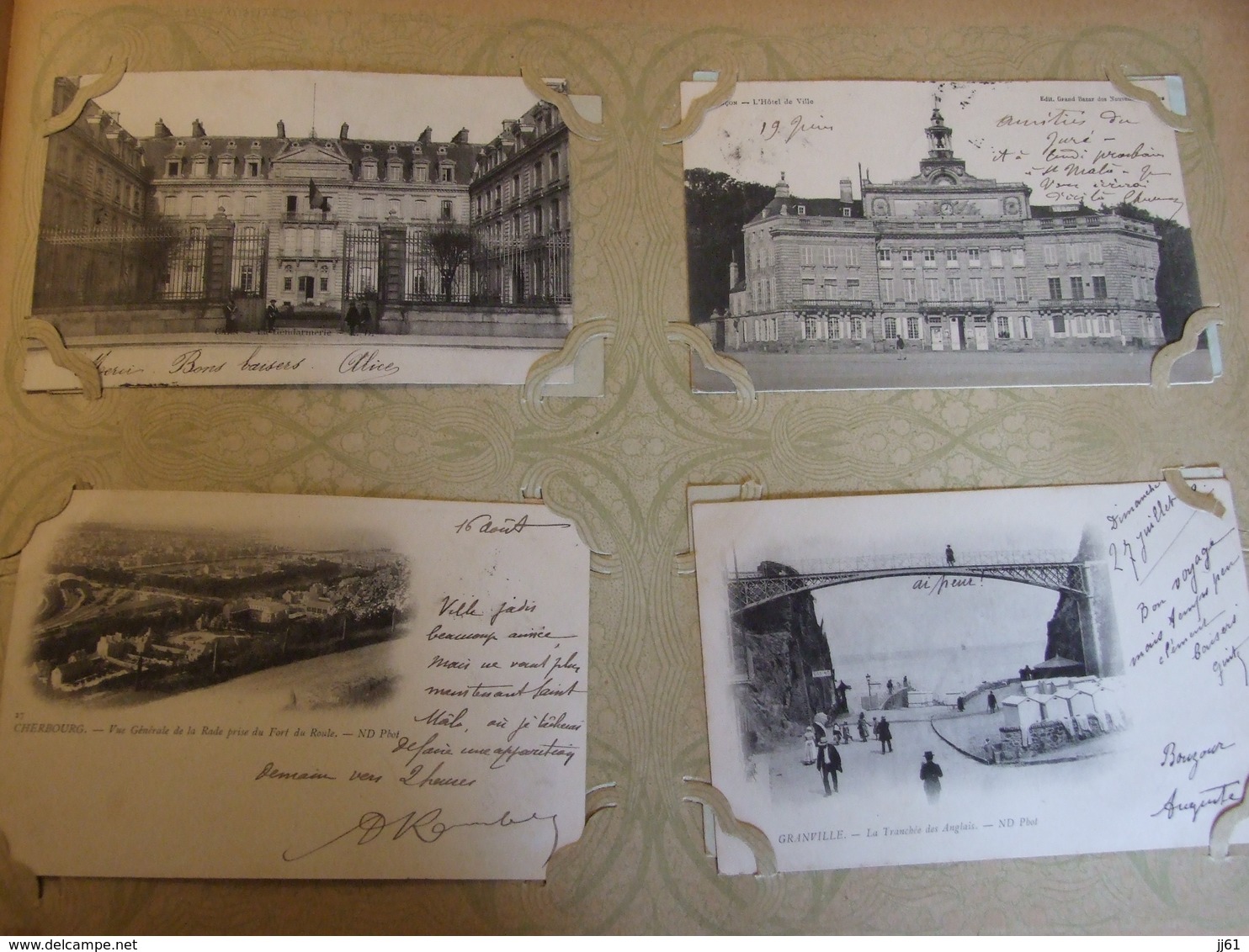 ALBUM DE 439 CARTES POSTALES VILLES VILLAGES SCENES DE BORDS DE MER VUES DIVERS BORDS DE FLEUVES CANAUX TYPES 120 SCAN