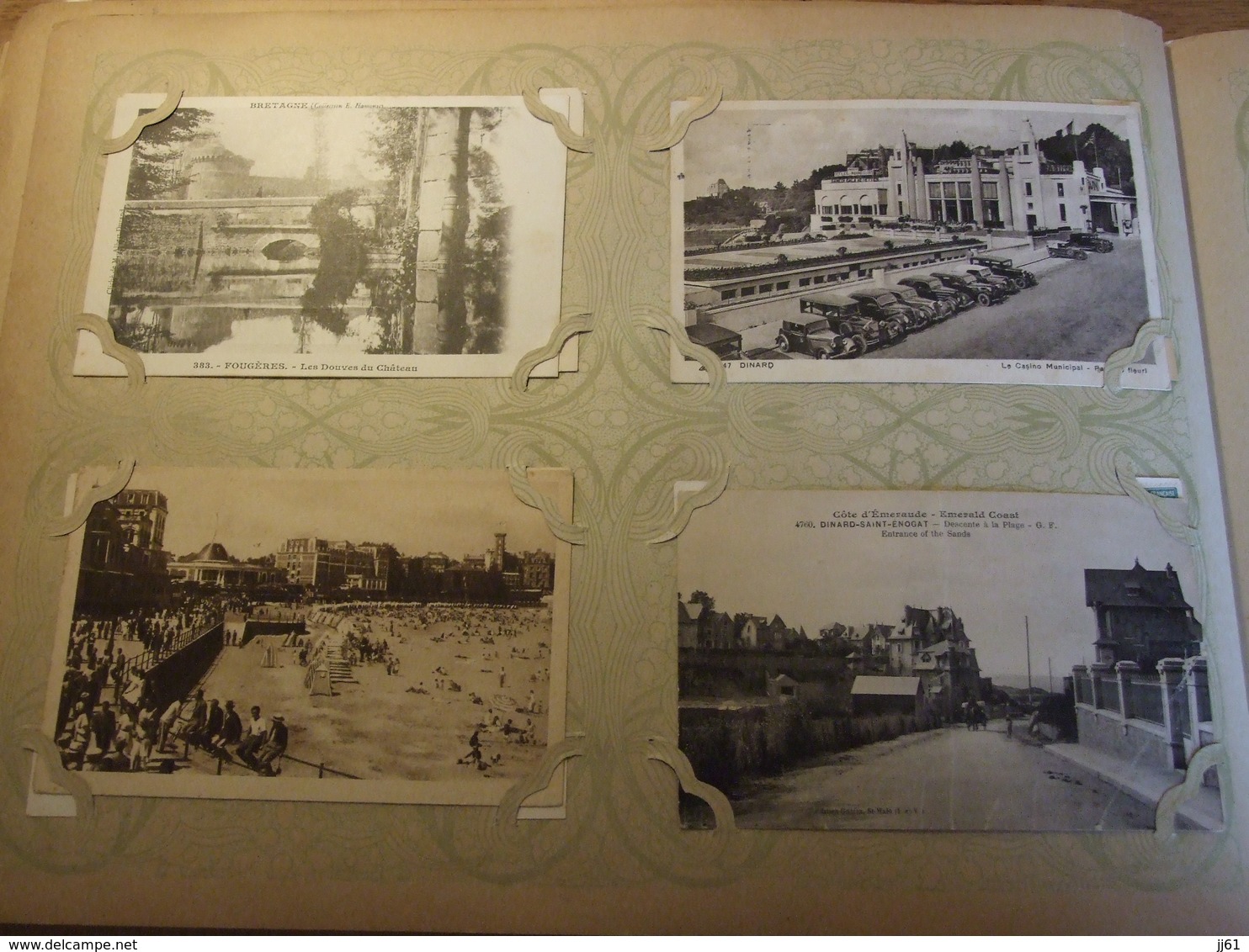 ALBUM DE 439 CARTES POSTALES VILLES VILLAGES SCENES DE BORDS DE MER VUES DIVERS BORDS DE FLEUVES CANAUX TYPES 120 SCAN