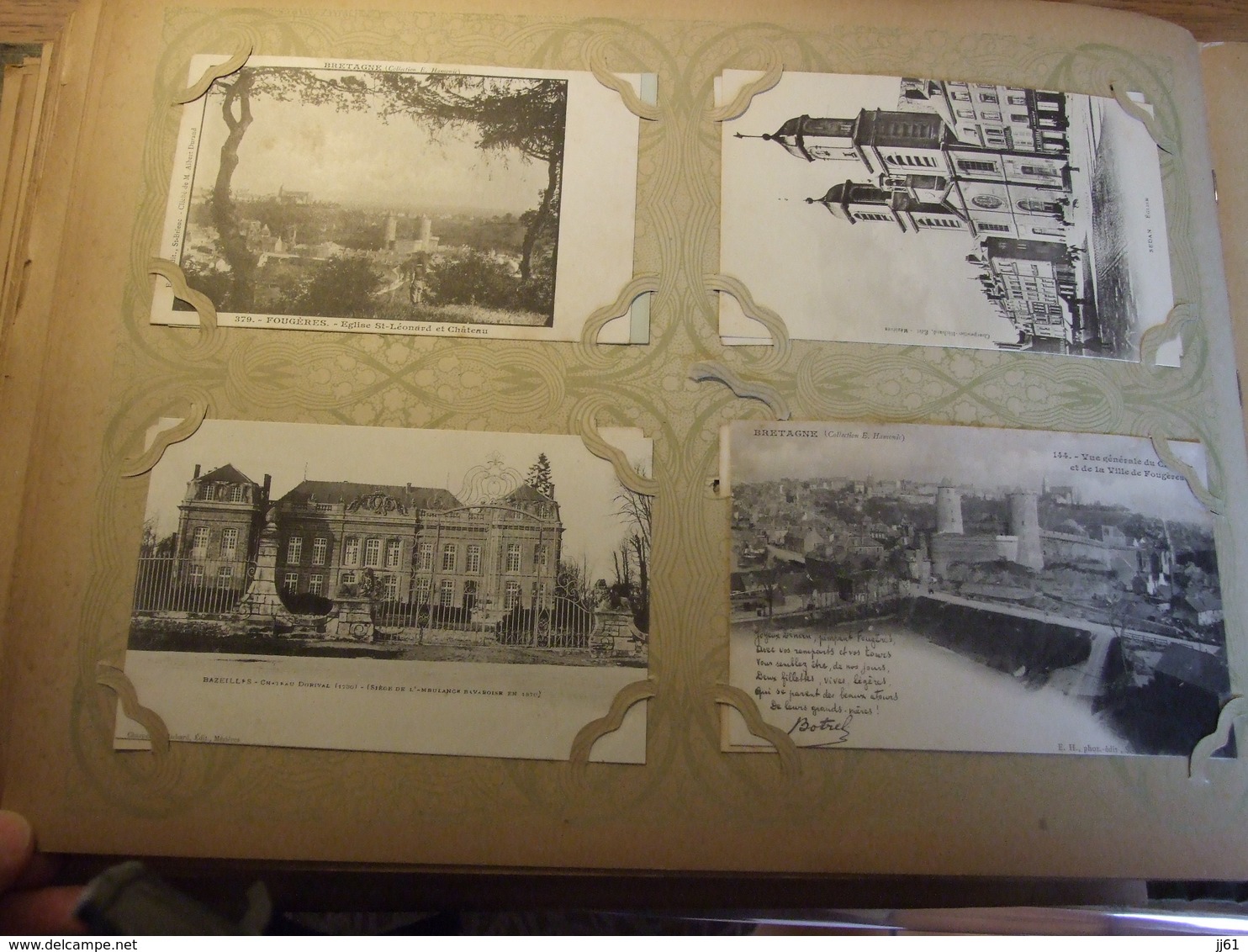 ALBUM DE 439 CARTES POSTALES VILLES VILLAGES SCENES DE BORDS DE MER VUES DIVERS BORDS DE FLEUVES CANAUX TYPES 120 SCAN