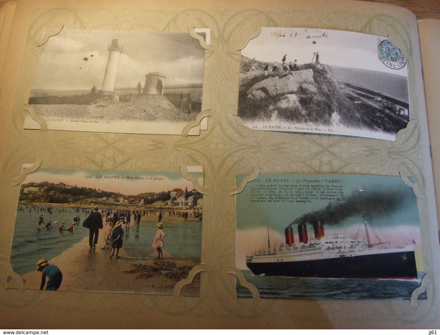 ALBUM DE 439 CARTES POSTALES VILLES VILLAGES SCENES DE BORDS DE MER VUES DIVERS BORDS DE FLEUVES CANAUX TYPES 120 SCAN