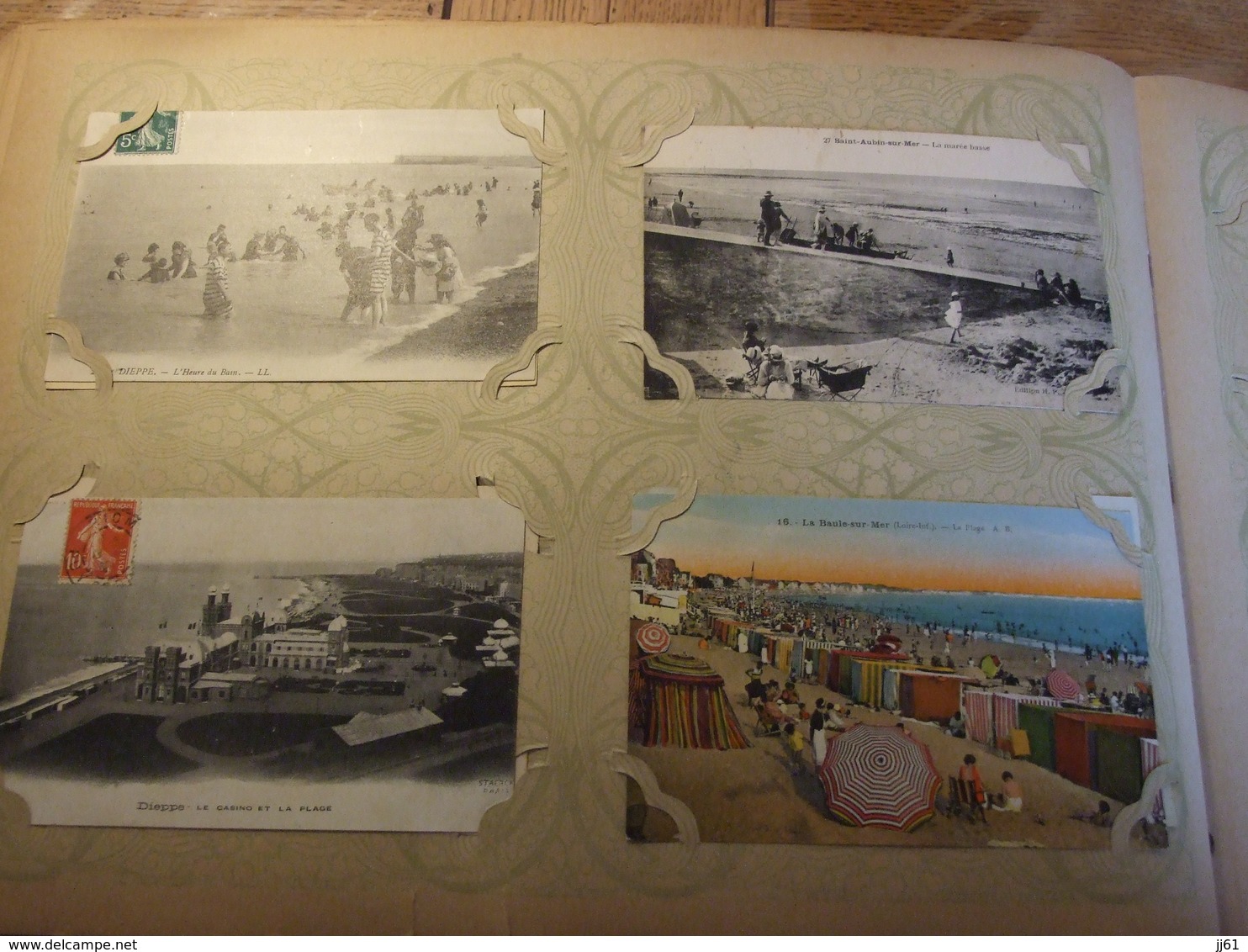 ALBUM DE 439 CARTES POSTALES VILLES VILLAGES SCENES DE BORDS DE MER VUES DIVERS BORDS DE FLEUVES CANAUX TYPES 120 SCAN