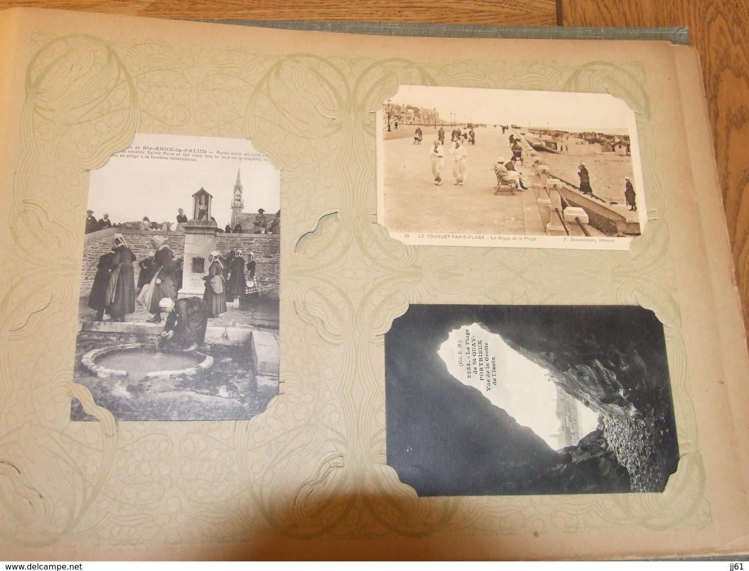 ALBUM DE 439 CARTES POSTALES VILLES VILLAGES SCENES DE BORDS DE MER VUES DIVERS BORDS DE FLEUVES CANAUX TYPES 120 SCAN