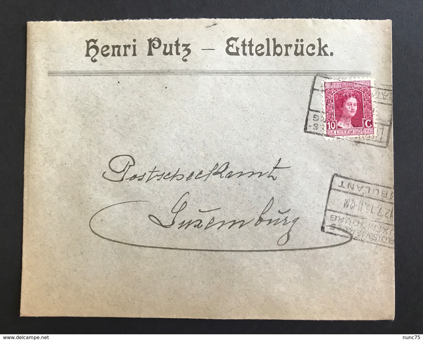 ••  NEW ••  ETTELBRUCK - Henri Hary PUTZ - 1915 - Ww1 - 1. Weltkrieg - KALI - Ettelbruck