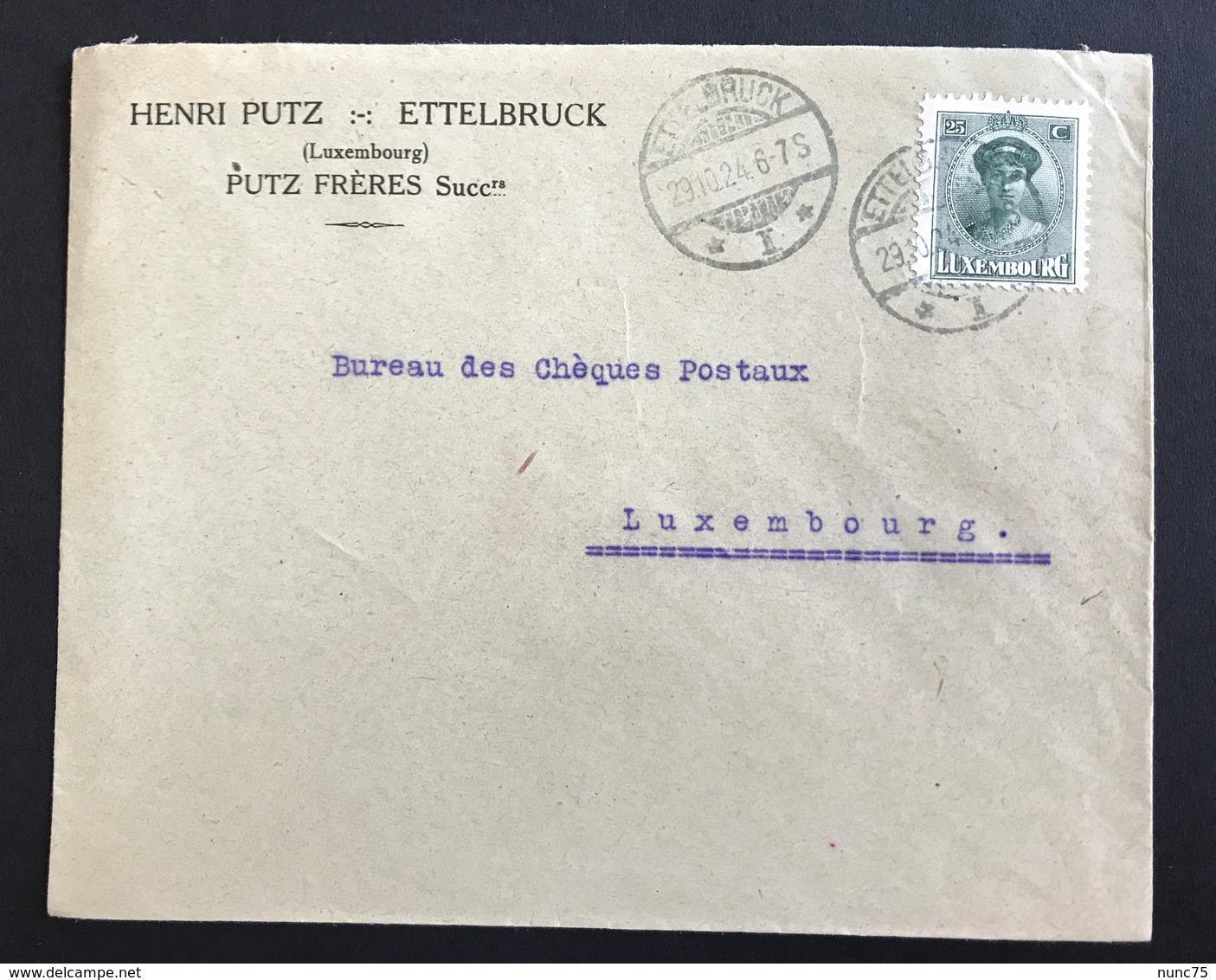 ••  NEW ••  ETTELBRUCK - Henri Hary PUTZ - 1924 - Ettelbruck